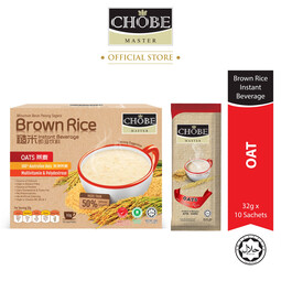 CHOBE MASTER Instant Brown Rice Drink - Australian Oats (32g x 10's)