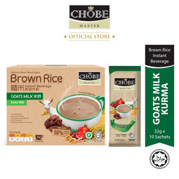 CHOBE MASTER Instant Brown Rice Drink - Goats Milk Kurma (32g x 10's)