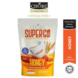 CHOBE SUPERGO Instant Brown Rice Drinks - Honey (25g x 12's)