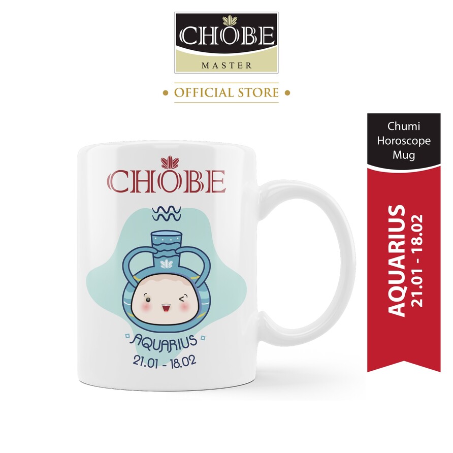 CHOBE MASTER Horoscope Mug - Aquarius