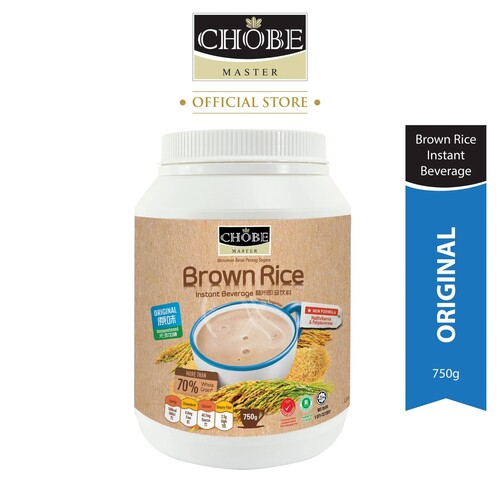 CHOBE MASTER Instant Brown Rice Drink - Original No Added Sugar (750g)
