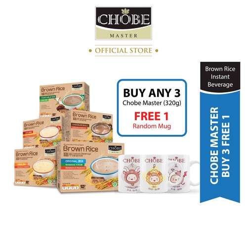[Chobe Master Bundle Package] Buy any 3 Chobe Master (Free 1 Horoscope Mug)