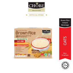 CHOBE MASTER Instant Brown Rice Drink - Australian Oats (32g x 10's)