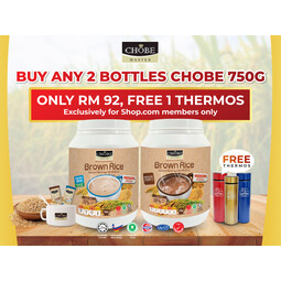 [May Special Promo] Buy Any 2 Chobe Master 750G, FREE 1 Thermos