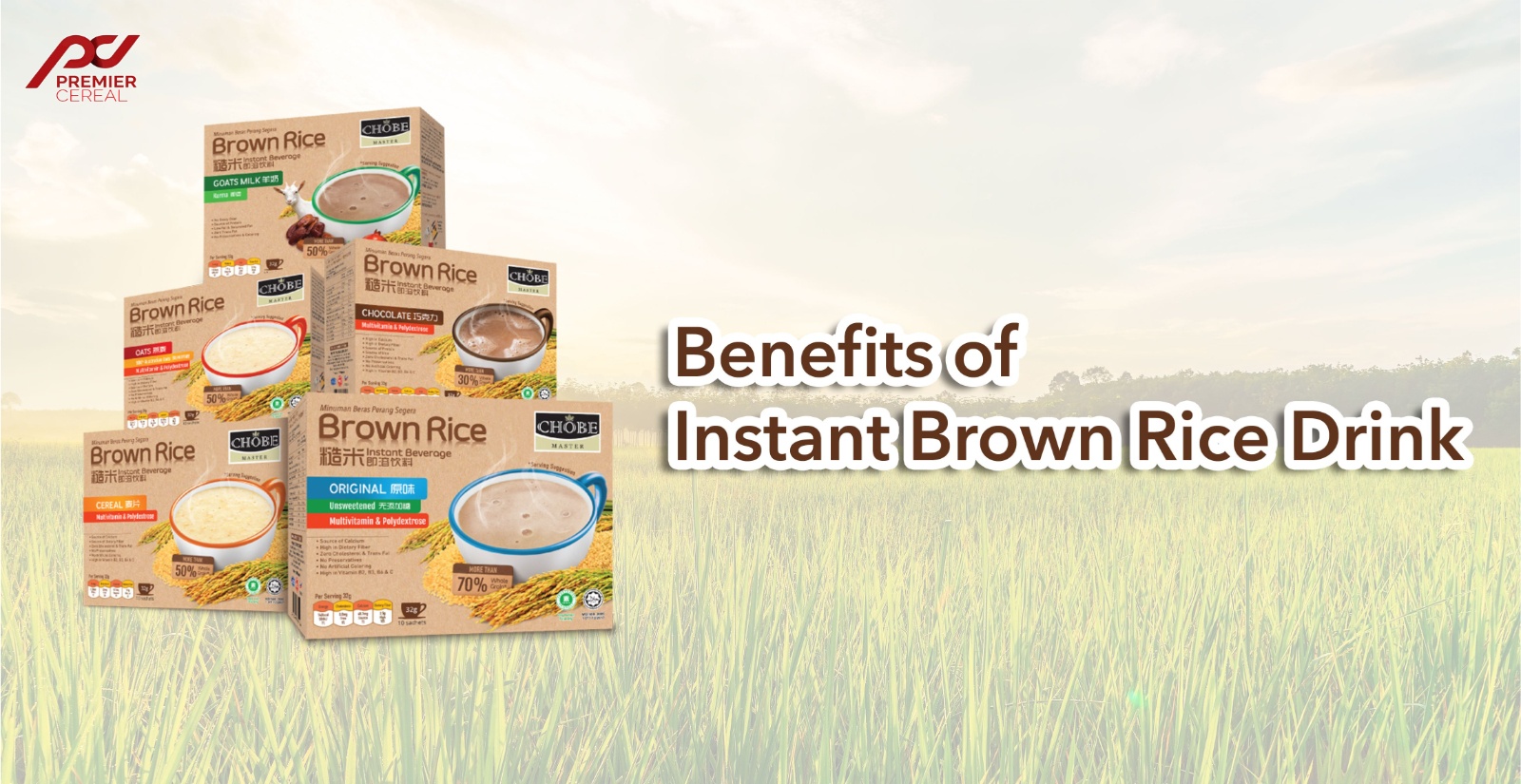 benefits of instant brown rice drink